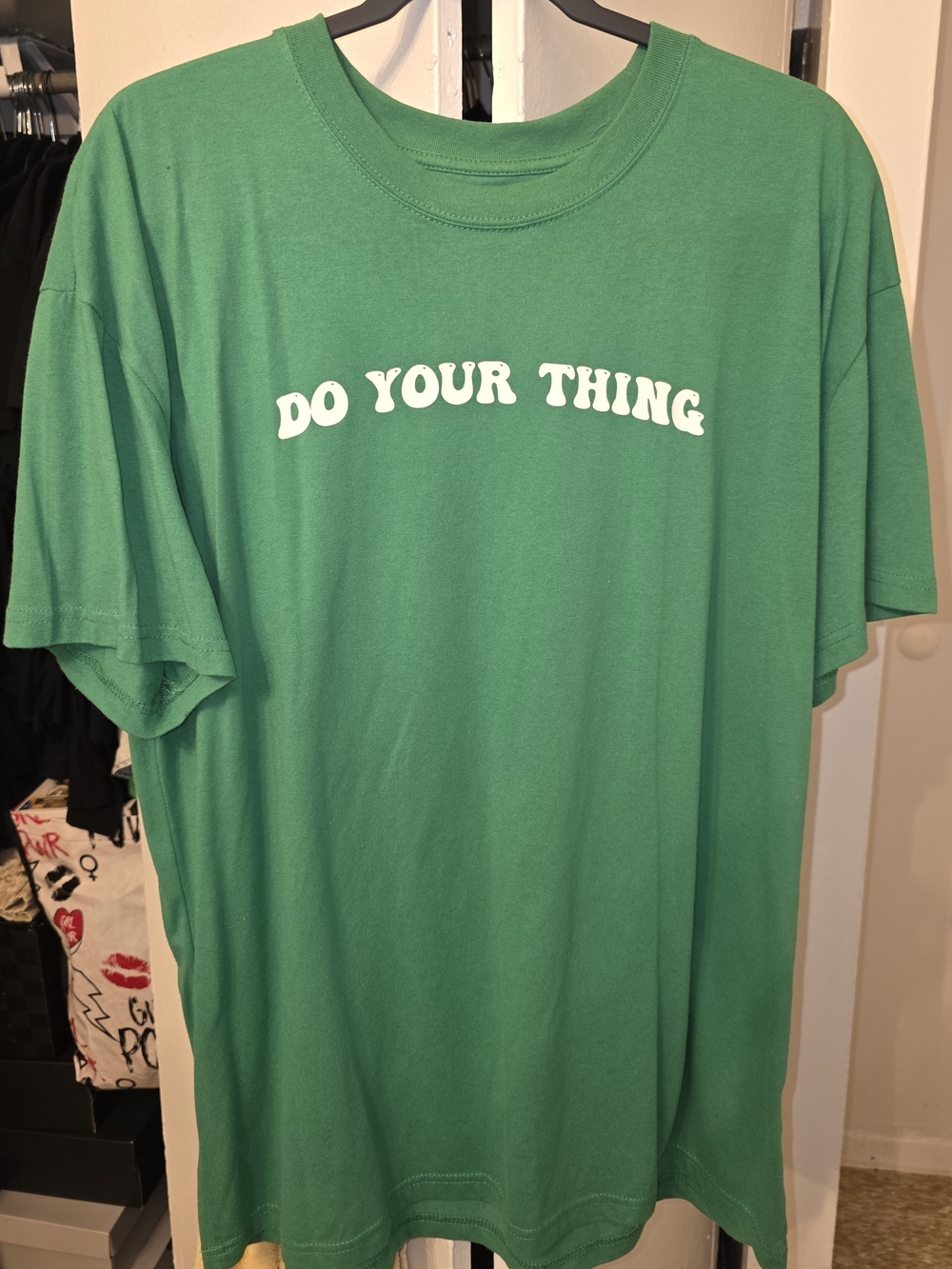 Do Your Thing Green Graphic Tee - Women's Short Sleeve